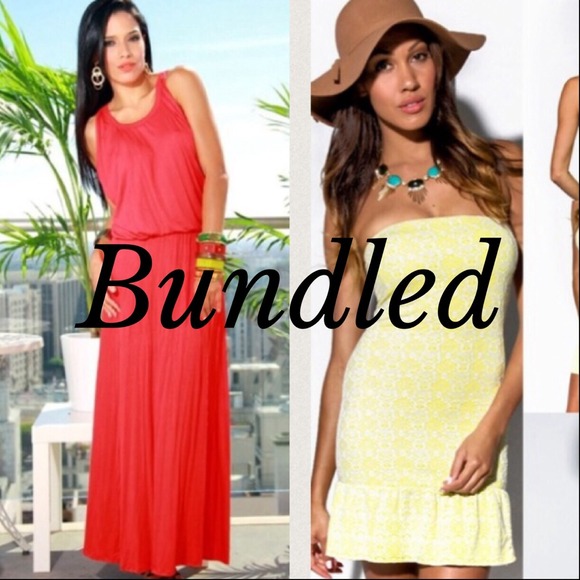 ⭐️New Listing⭐️Coral Backless Maxi Skirt Dress