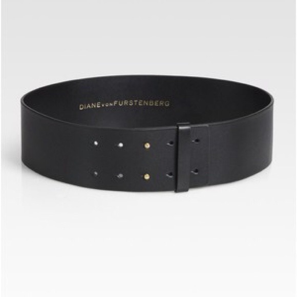 Diane von Furstenberg Jill leather belt