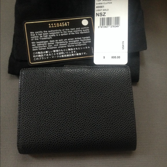 Authentic Chanel Wallet Extra Pics