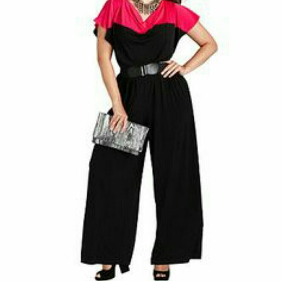 Color block jumpsuit - Picture 2 of 2