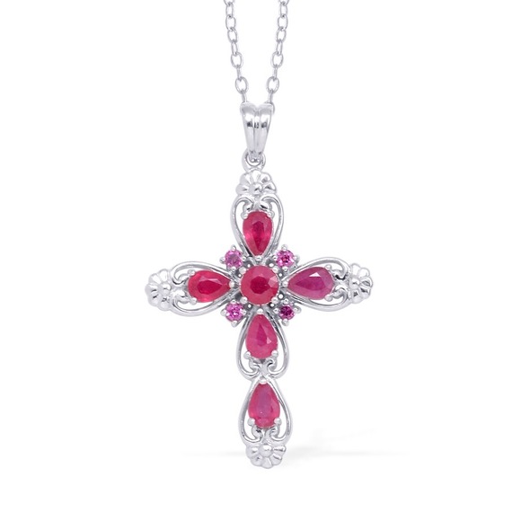 PRICE DROP AGAIN!💥RUBY CROSS - Picture 1 of 3
