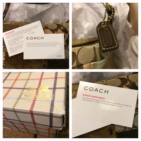 100% Authentic Coach patchwork handbag - Picture 4 of 4