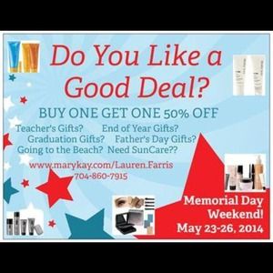 Mary Kay skincare & cosmetics.