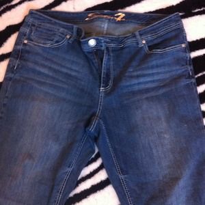 Seven Sexy Figure Flattering Plus Size Flare Jeans