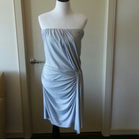Sexy, chic dress in pale blue (only worn once)