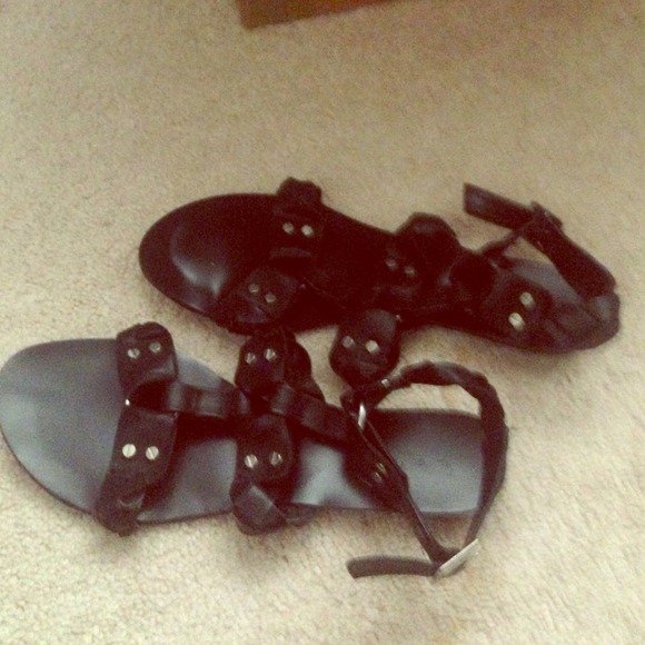 Black flats