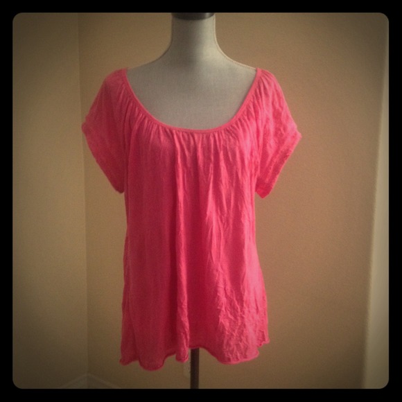 Hot pink top