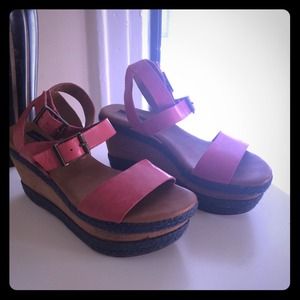 Calvin Klein Jeans flat form wedges