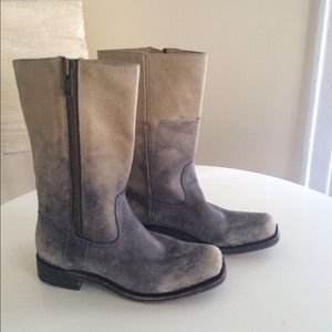 Frye distressed ombré boots