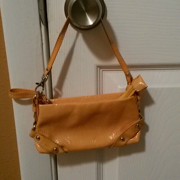 Cute little yellow clutch
