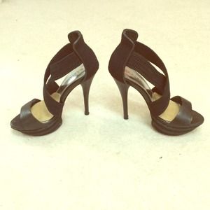 Bakers black high heels & dress bundle - sold