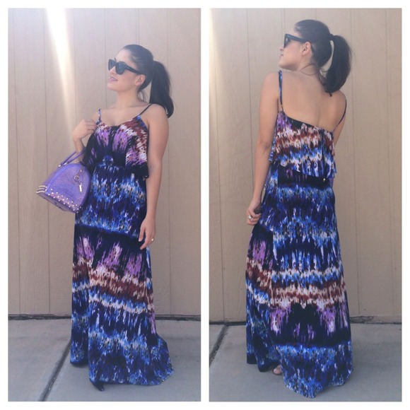 veronica m. Dresses & Skirts - ❌SOLD OUT❌Veronica M: Multi Color Maxi Dress