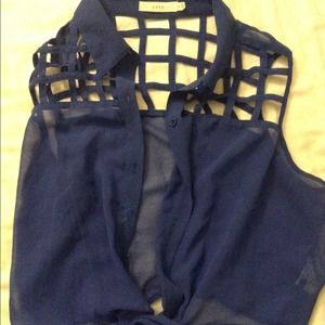 Lush see through shirt