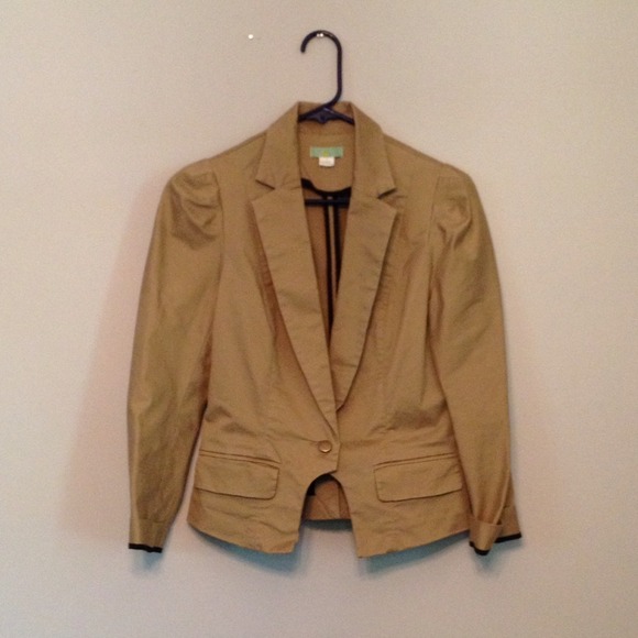 Unique blazer from Anthropologie.