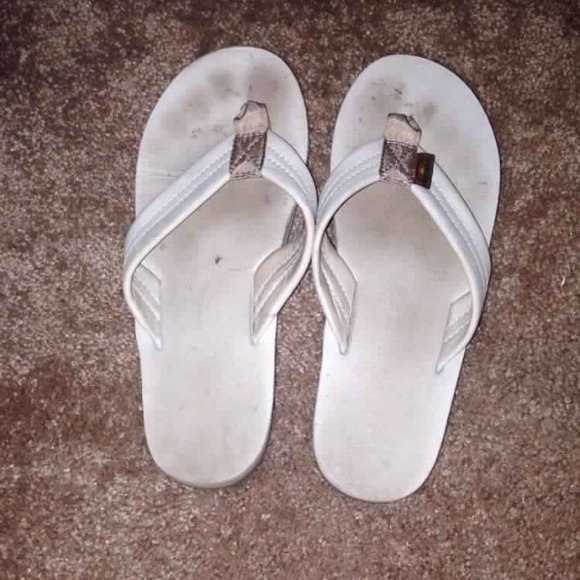 Shoes - Rainbow flip flops