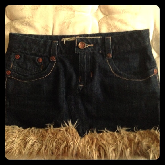 Seven jean mini skirt 28 - Picture 1 of 4