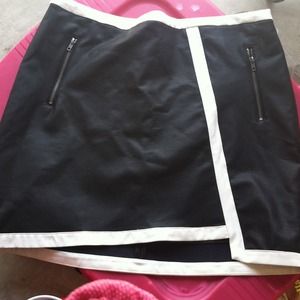 Faux Leather Skirt