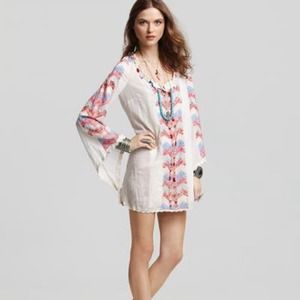 Embroidered Free People Peasant dress