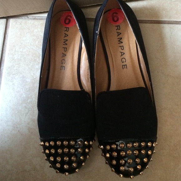 Rampage studded flats size 6