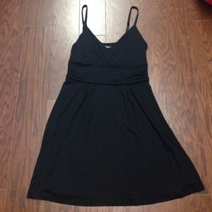 Simple black sundress from Express