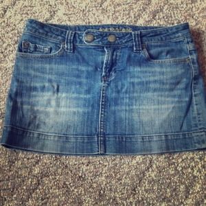 AE jean skirt :)