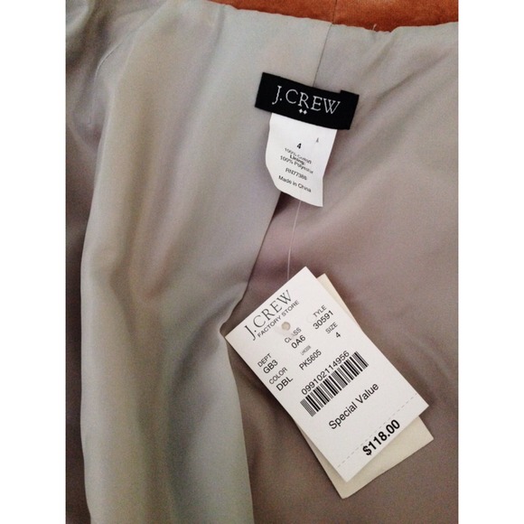 SOLD NWT J. Crew blazer - Picture 3 of 3