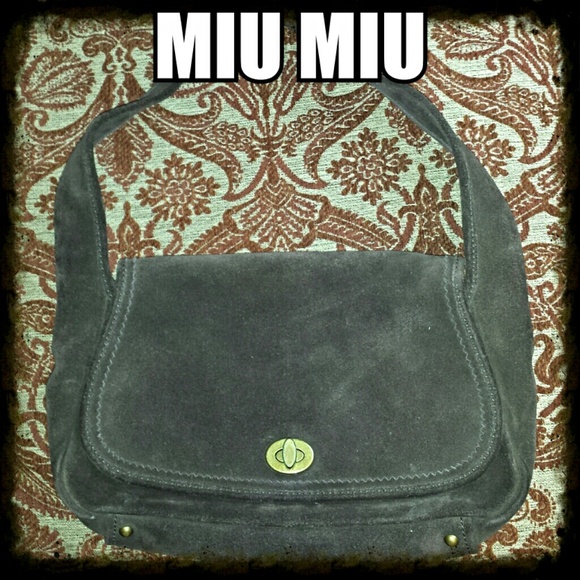 Brown Suede MIU MIU by Prada