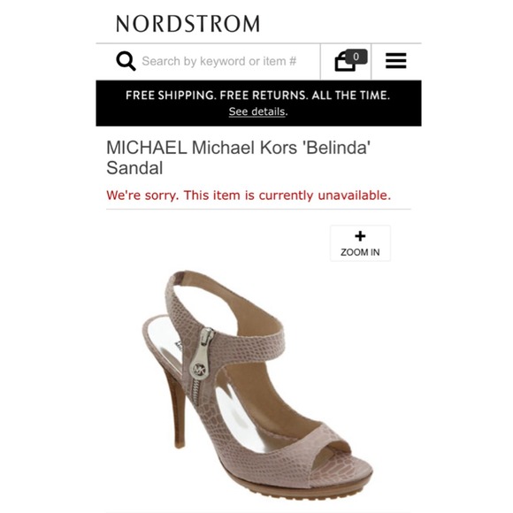 Authentic Michael Kors Heel