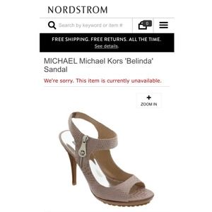 Authentic Michael Kors Heel