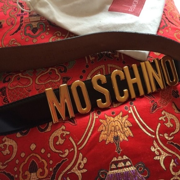 ? Authentic Redwall Moschino Belt ? NO TRADES !