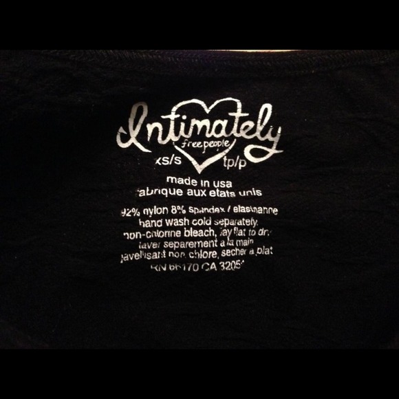 XS free people seamless dress black stretchy sexy small - Picture 3 of 5