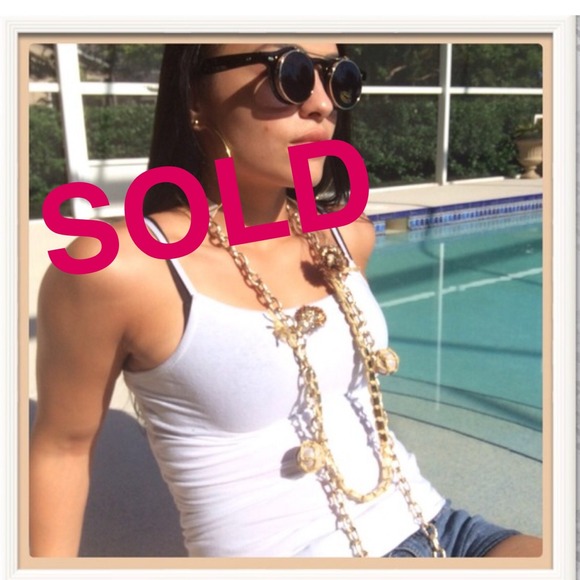 Tory Burch Raffia Pearl Necklace - Picture 1 of 1