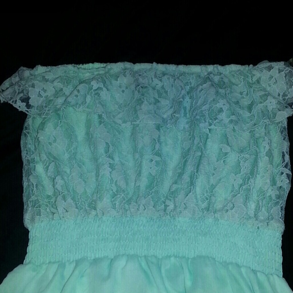 X Turquoise suit X - Picture 2 of 4