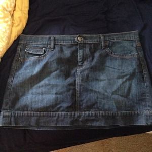 Denim skirt
