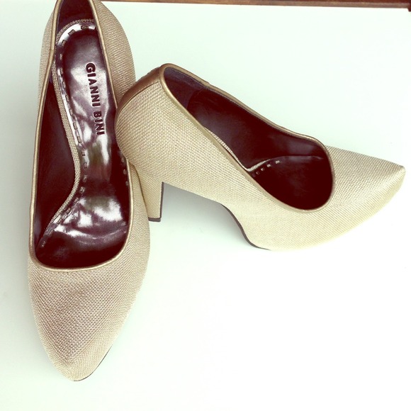 Champagne-Gold Heels