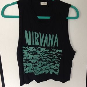 Brandy nirvana muscle tee