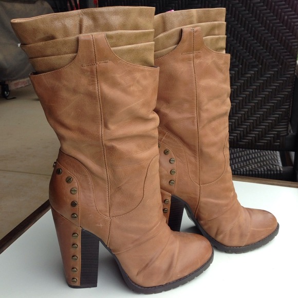 Tan Boots