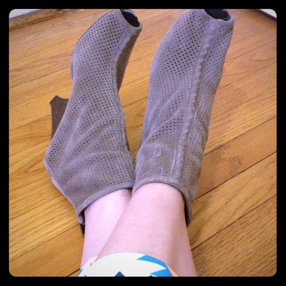 Sam Edelman Open Toe Booties