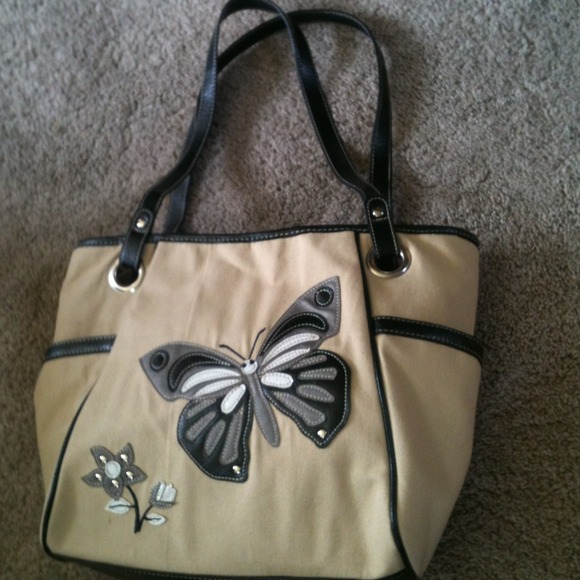 Tan purse