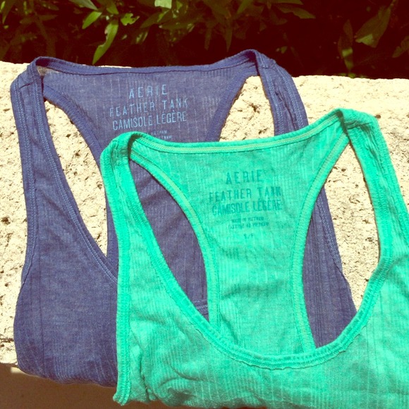 $12 TODAY! Bundle of 2 Aerie "Feather Tanks"!