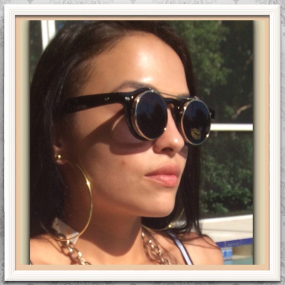 Retro Flip Up Sunglasses