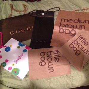 Designer shopping bag bundle for  @joriarzo