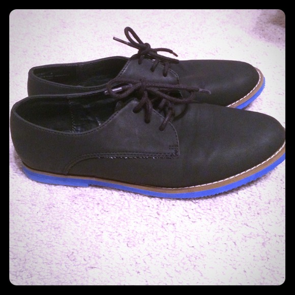 Unavailable-Black madden girl oxford style shoe