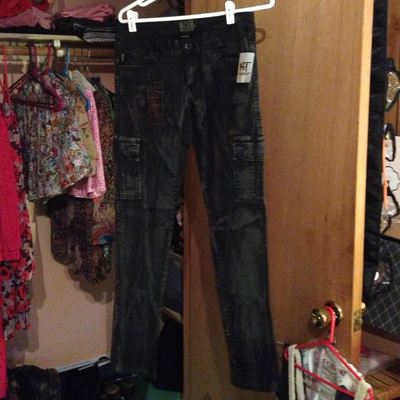 Black skinny jeans
