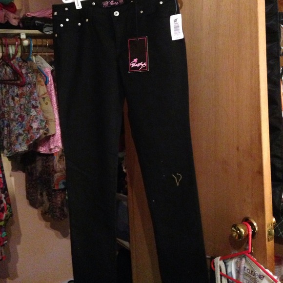 Black skinny jeans