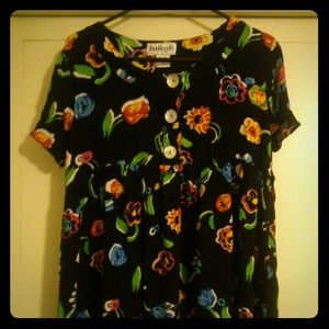 Festival/Grunge/90s Dress/Floral Dress