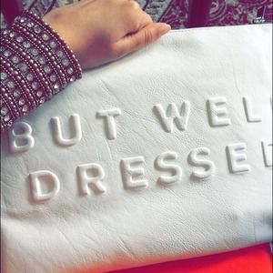 Stressed But Well Dressed Clutch