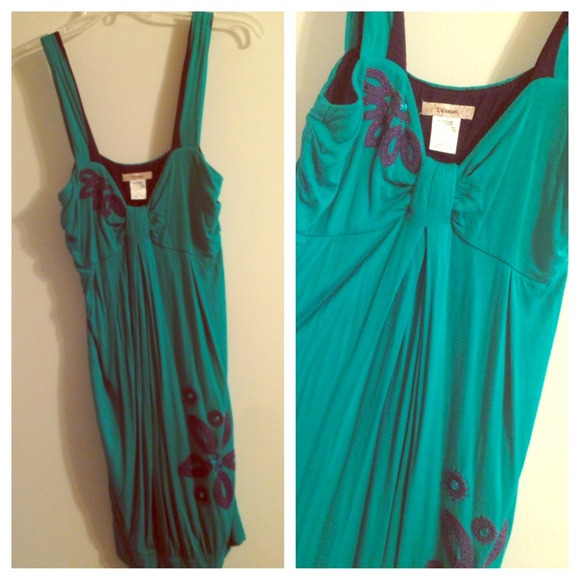 Turquoise Dress/Top