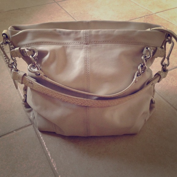 Coach leather handbag