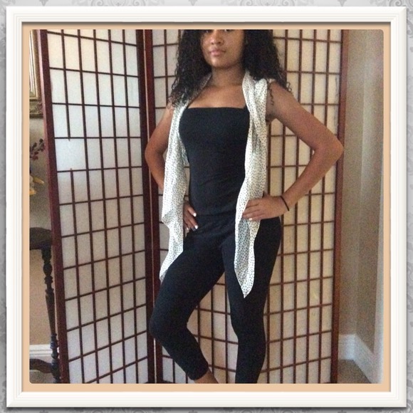 Multi Functional Tube top w/Scarf Shirt - Picture 1 of 4